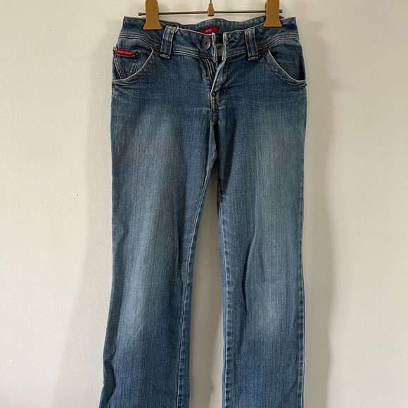 VINTAGE GUESS FLARED JEANS - Picture 4 of 5